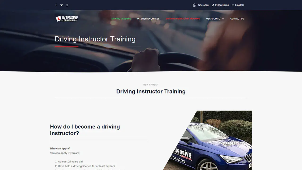 Driving Instructor Training