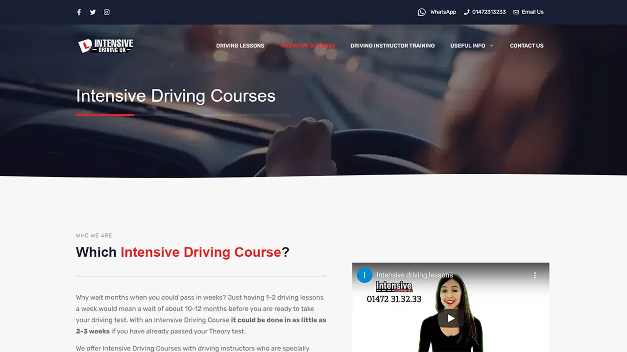 Intensive Driving Courses